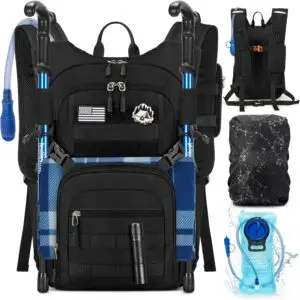RAINSMORE Tactical Hydration Backpack for Cycling Hiking